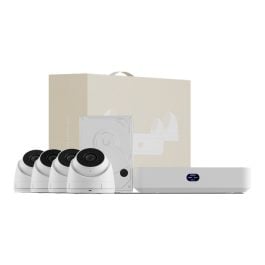 Ubiquiti UNVR Instant Kit Network Video Recorder Kit with 4 G5 Turret Ultra Cameras and 1TB HDD