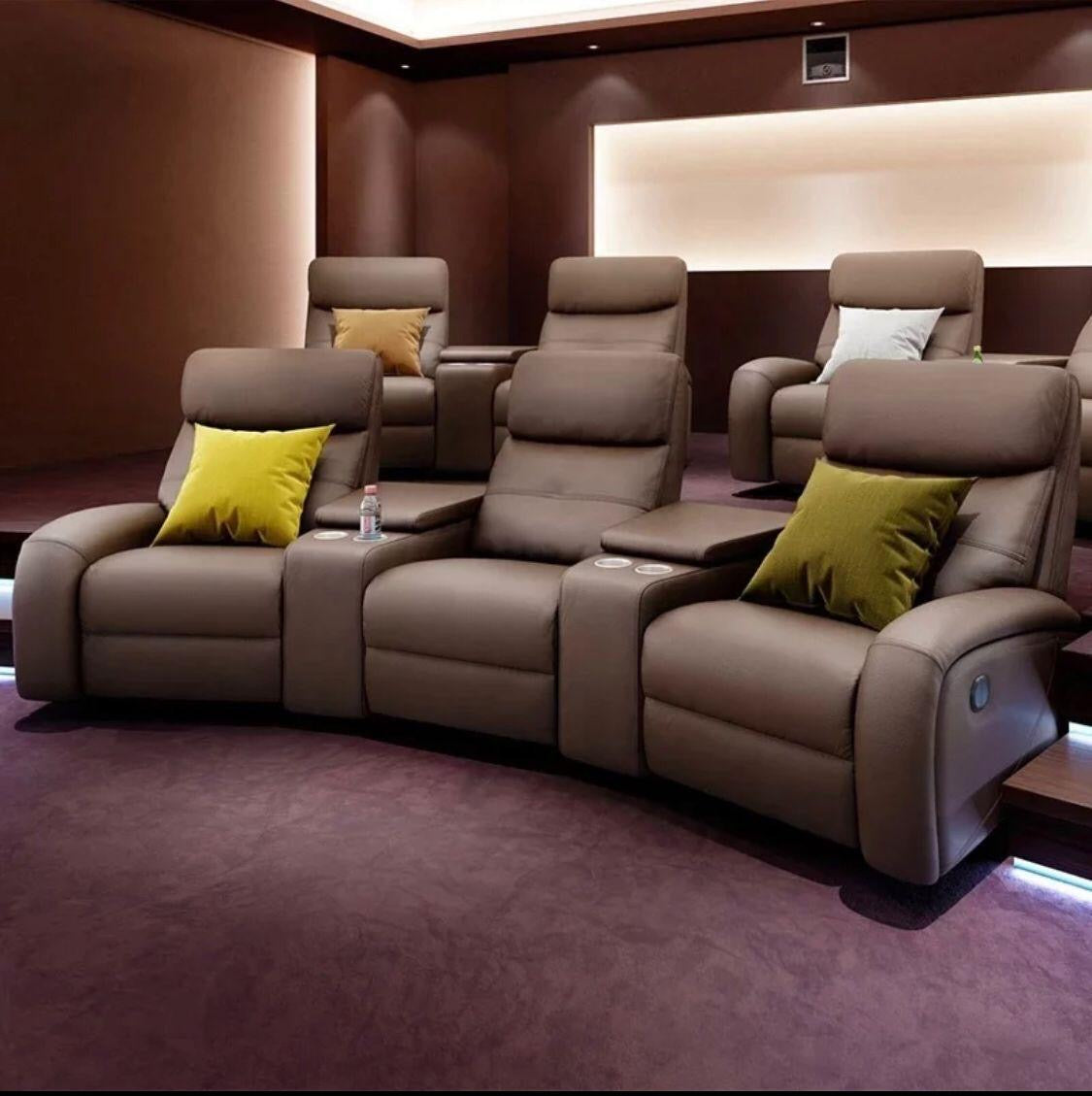 Home Cinema Chair Set 2 seater