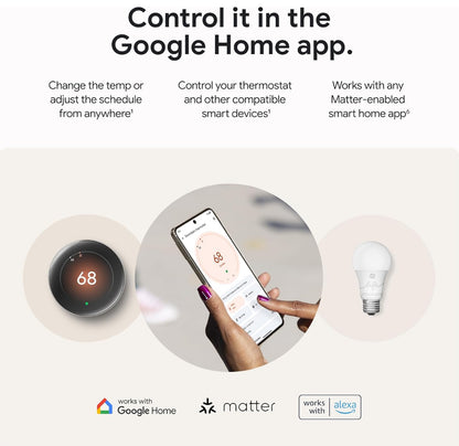 Google Nest Learning Thermostat 4th Gen