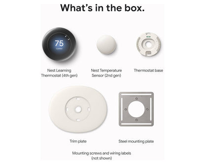 Google Nest Learning Thermostat 4th Gen - view 5